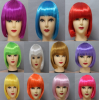 Cheveux synthétiques colorés de 30 cm pour extension cheveux (Lot 10 pièces)